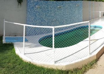cerca fixa com estrutura em alumÃ­nio