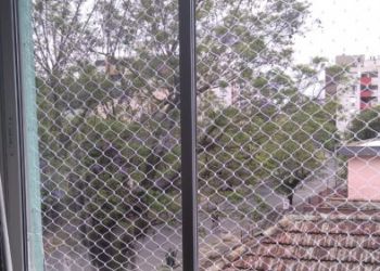 Rede malha 5cm cor branca